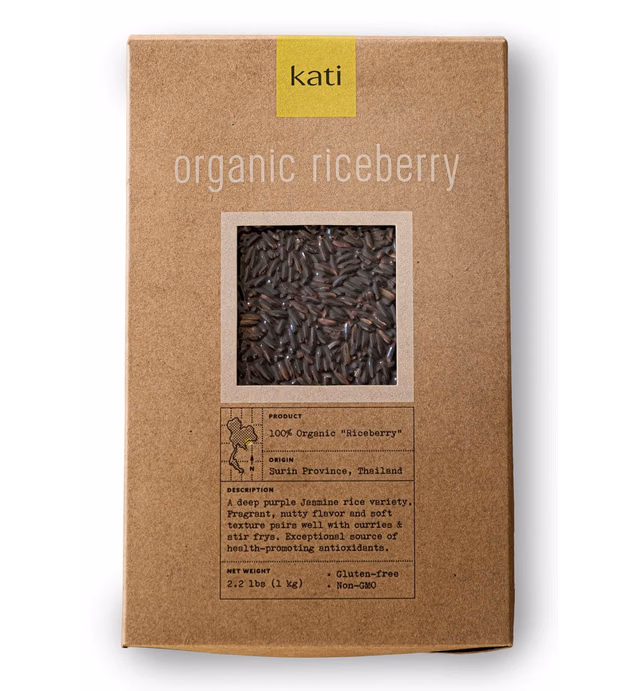 100% Certified Organic Riceberry (Purple Jasmine Rice) 2.2lbs • Premium Quality • Sustainably sourced directly from community-owned farms in rural Thailand