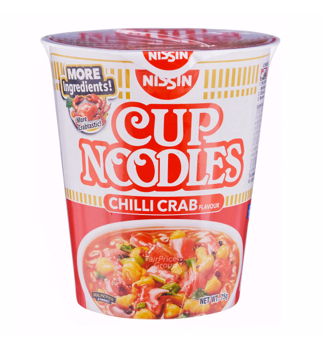 Nissin Instant Cup Noodles - Chili Crab