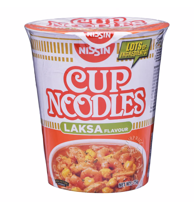 Nissin Instant Cup Noodles - Laksa