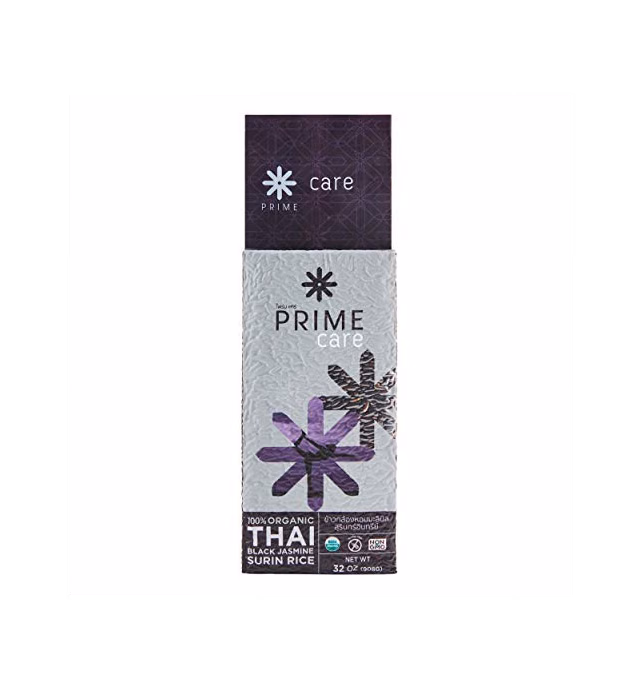 Prime Care 100% organic THAI Black jasmine SURIN RICE NON-GMO