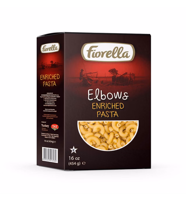 Ottomanson Fiorella Elbow Enriched Pasta, 16 oz each, 1 Pack