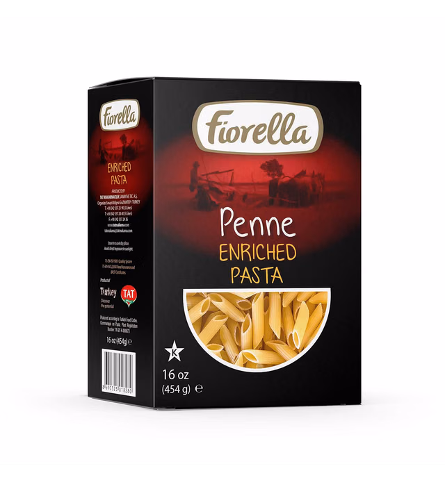 Ottomanson Fiorella Penne Enriched Pasta, 16 oz each, 6 Pack