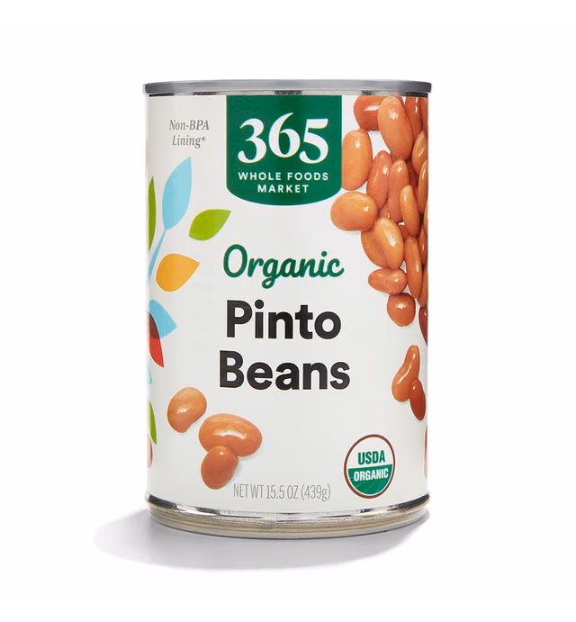 365 by Whole Foods Market, Organic Pinto Beans, 15.5 Ounce