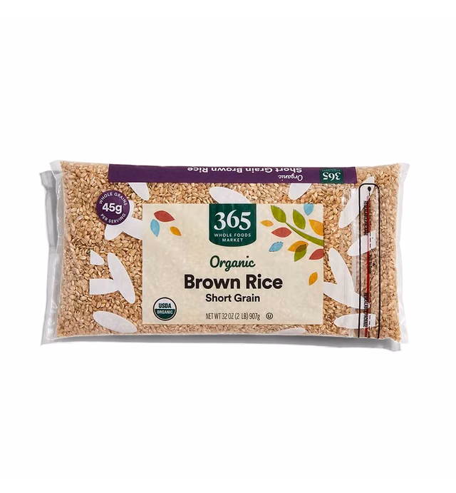365 by Whole Foods Market, Organic Short Grain Brown Rice, 32 Ounce