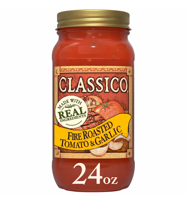 Classico Fire Roasted Tomato & Garlic Pasta Sauce - 24oz