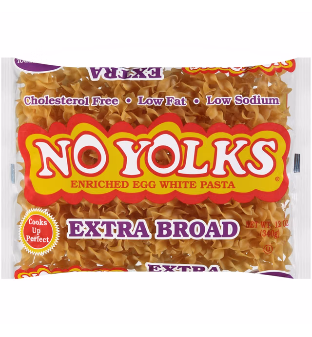 No Yolks Extra Broad Noodles, 12 oz Bag
