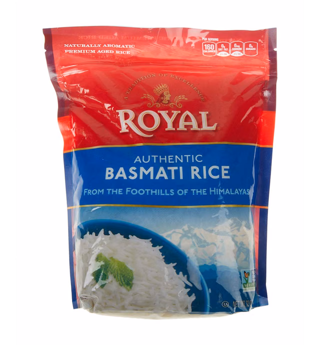 Royal White Basmati Rice, 32 oz