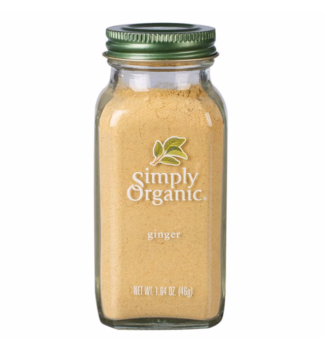 Simply Organic Ginger Root Ground, 46.5g
