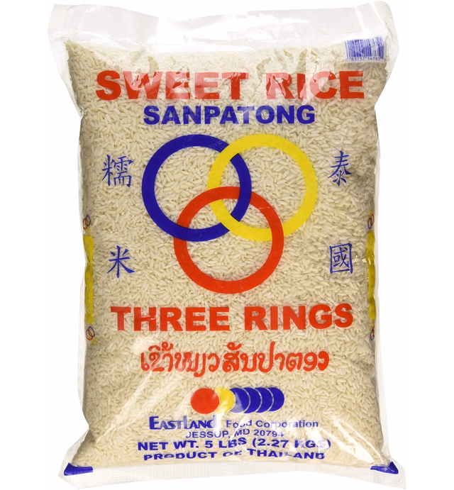 Thai Sticky Rice (Sweet Rice) 5 Lbs