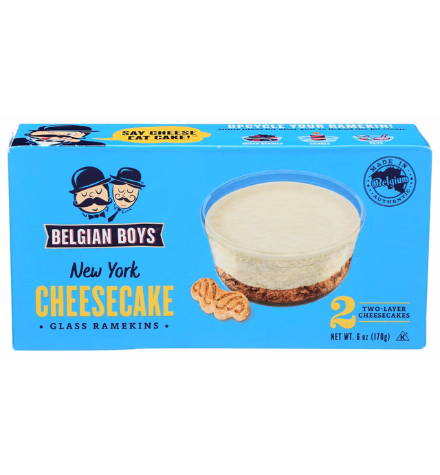 Belgian Boys New York Cheesecake, 6 oz