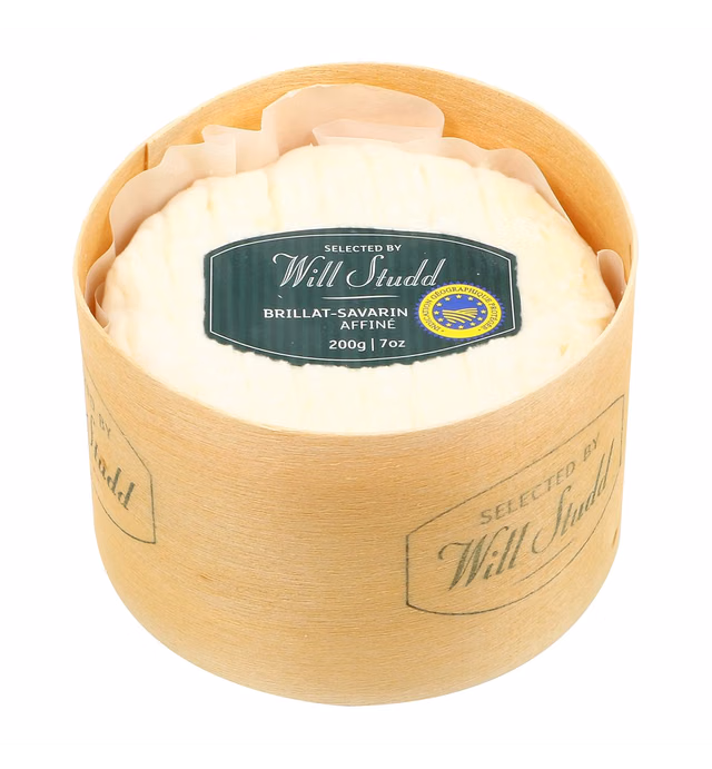 Selected by Will Studd, Brillat Savarin Triple Cream Cheese, Imported from France