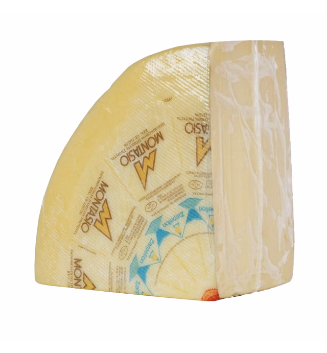 Alma Gourmet Italian Montasio Cheese D.O.P. | 3.5 lb (1.6kg)
