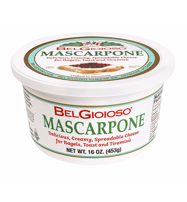 Mascarpone, Belgioso 16 Oz. Or 453G