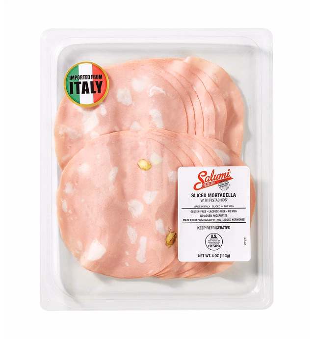 SALUMI ITALIANI Italian Mortadella, 4 Oz