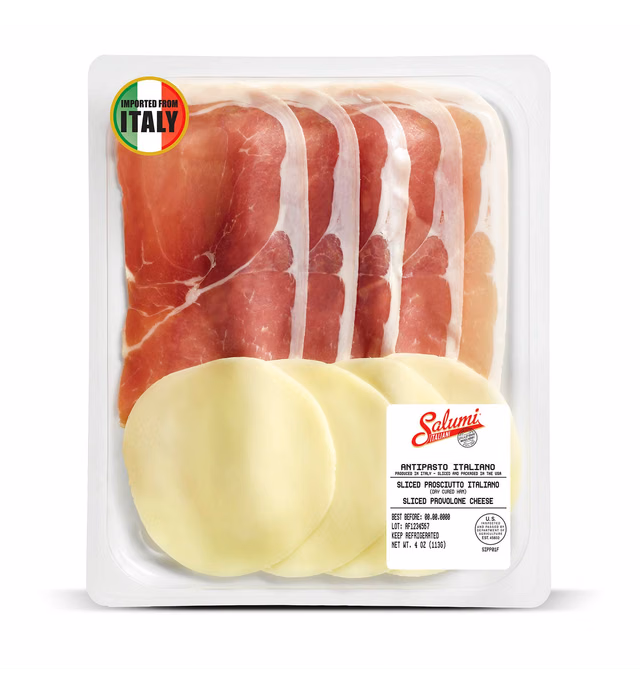 SALUMI ITALIANI Italian Prosciutto and Provolone, 4 Oz