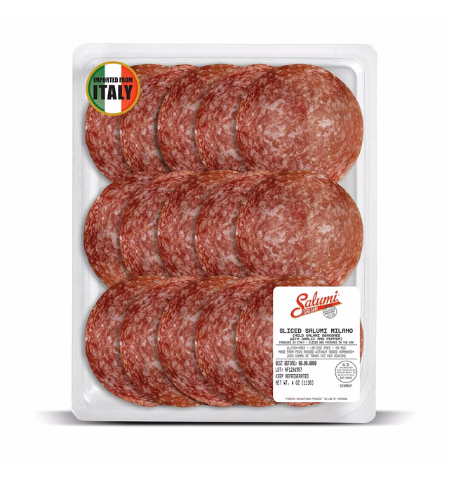SALUMI ITALIANI Italian Salami Milano, 4 Oz