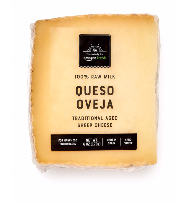 Amazon Fresh Exclusive Queso Oveja, 6 oz