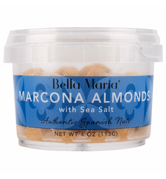 BELLA MARIA Imported Spanish Marcona Almonds, 3.5 oz
