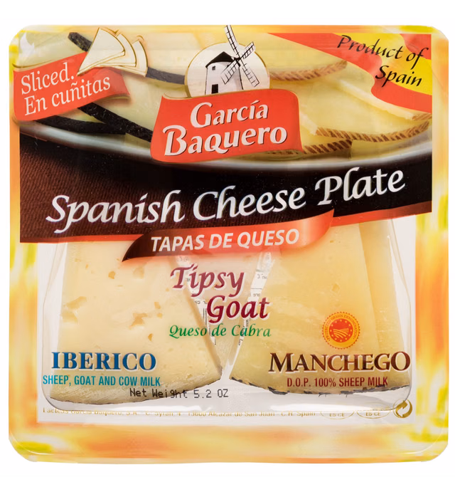 Garcia Baquero Tapas Spanish Cheese Plate, 5.25 oz