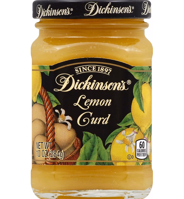 Dickinson's Lemon Curd, 10 ounces (Pack of 6)