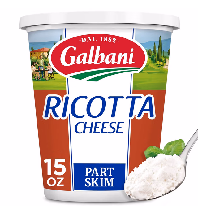 Galbani Part Skim Milk Ricotta Cheese - 15oz