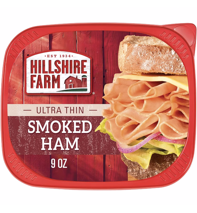 Hillshire Farm Ultra Thin Sliced Smoked Ham Deli Meat, 9 oz