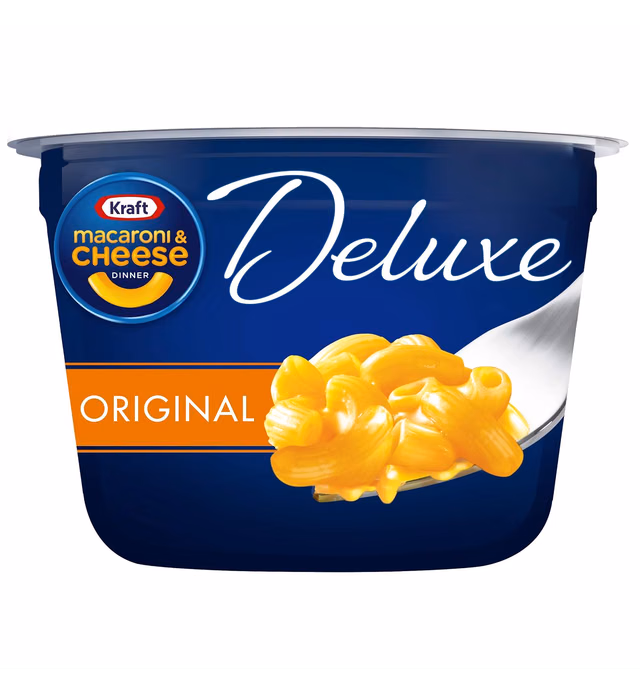 Kraft Deluxe Easy Mac Original Flavor Macaroni and Cheese (10 Microwaveable Cups)