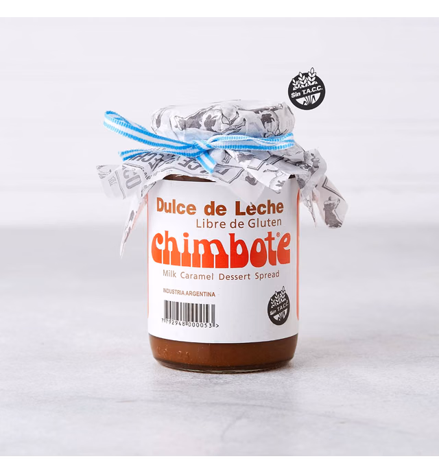 Chimbote Milk Caramel Free Gluten From Argentine 15.87 oz - 450gs Chimbote Dulce de leche Libre de Gluten el Mejor de Argentina (450)