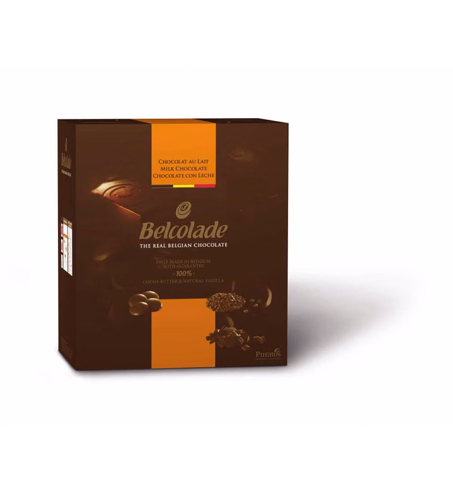 Belcolade Lait Selection – 34% Milk Chocolate - O3X5/ J Drops 2x5kg Carton