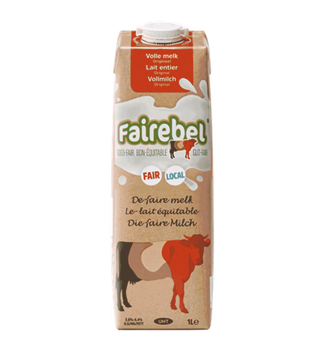 Lait entier Fairebel