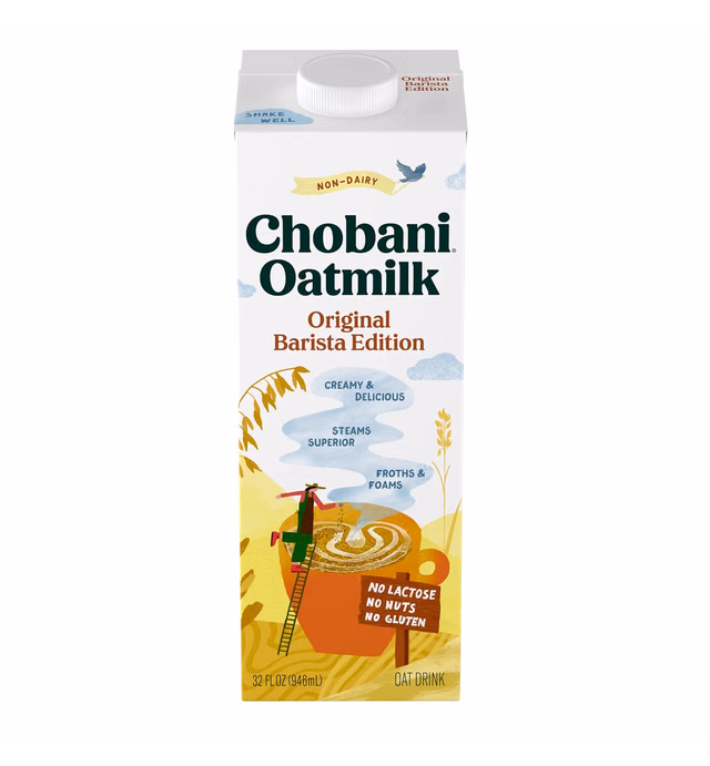 Chobani Oat Barista Edition, 32 Fl Oz