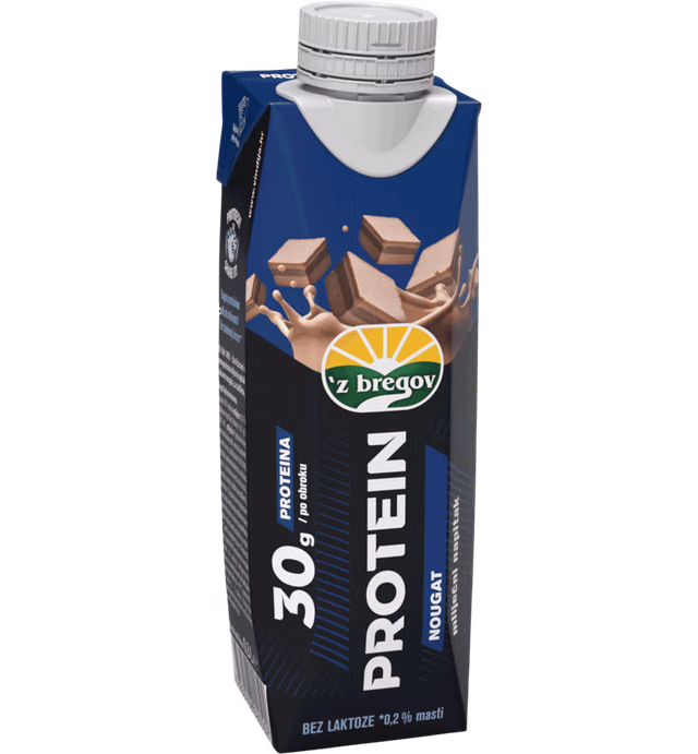 'z bregov, UHT Protein Drink Nougat 300ml (Prisma)