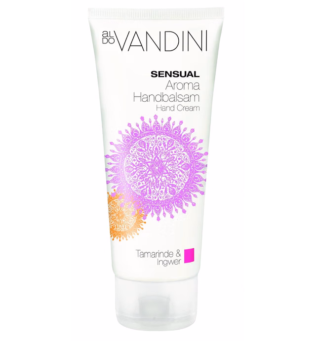 Hand Cream Imported From Germany Paraben Free Vegan 100 ml Lightweight Quick Absorbing Hand Balm Exotically Scented by SENSUAL aldo Vandini