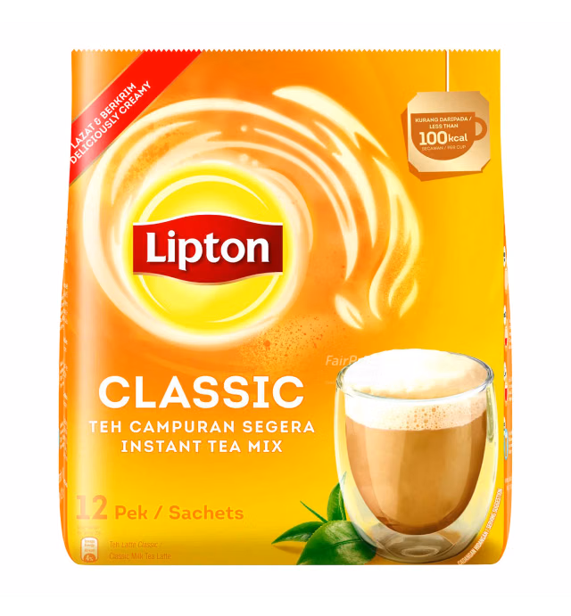 Lipton 3 in 1 Instant Milk Tea Latte - Classic