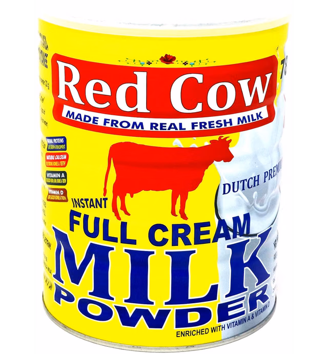 Red Cow Full Cream Milk Powder 900g, Made from Fresh Milk, Dutch Premium, Product of Netherlands