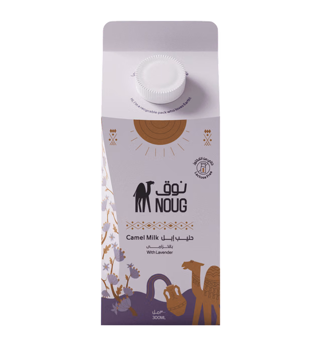 Fresh Camel Milk with Lavender