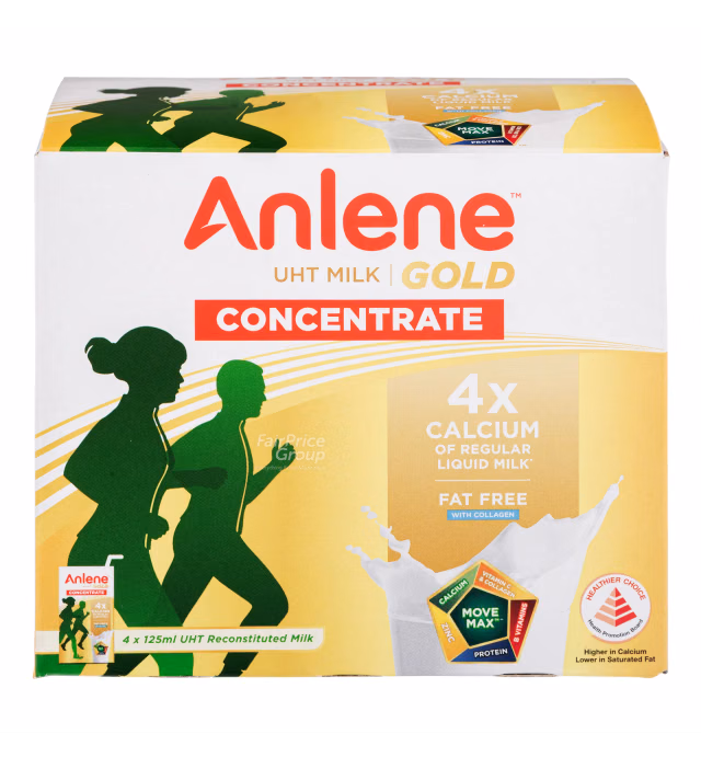 Anlene Gold Concentrate UHT Milk - Fat Free with Collagen