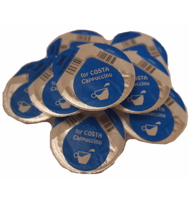 32x Tassimo Costa Cappuccino Milk Pods Only (NO Coffee Discs) SOLD LOOSE