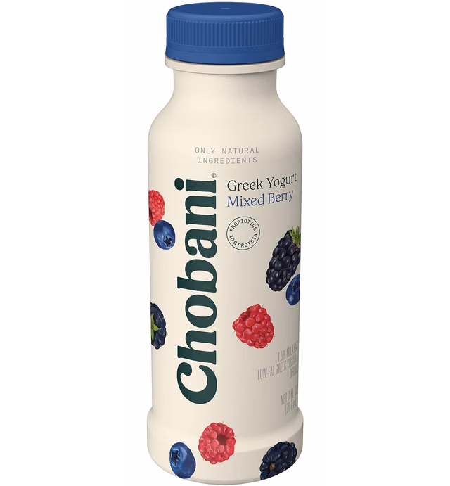 Chobani® Mixed Berry Low-Fat Greek Yogurt Drink 7 Fl.oz
