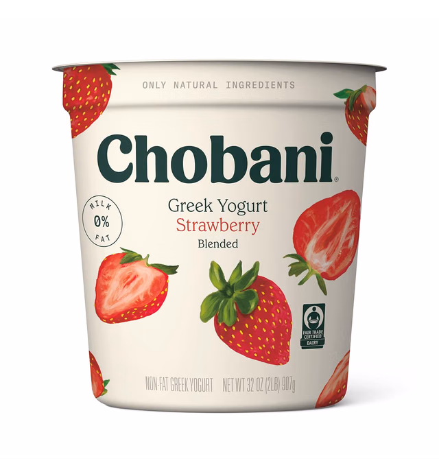 Chobani® Strawberry Non-Fat Greek Yogurt 32oz