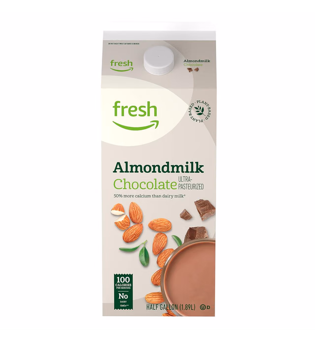 Fresh Brand – Chocolate Almondmilk, 64 fl oz (Previously Happy Belly)
