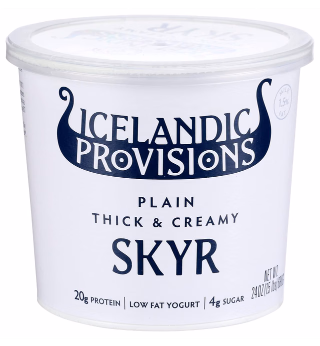 Icelandic Provisions Traditional Plain Skyr, 24 oz
