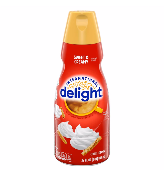 International Delight Coffee Creamer, Cold Stone Creamery Sweet Cream, 32 Oz