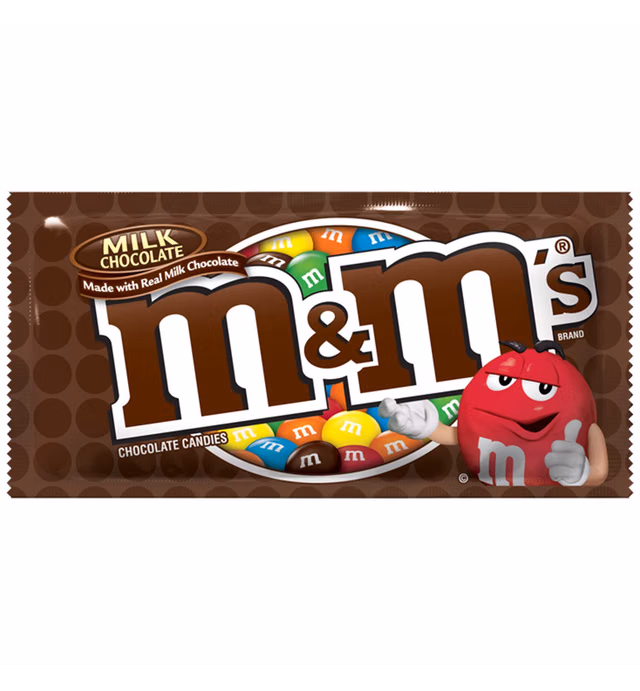 M&M's, Milk Chocolate, 1.69 oz