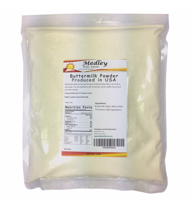 Buttermilk Powder 2 lbs Produced in USA