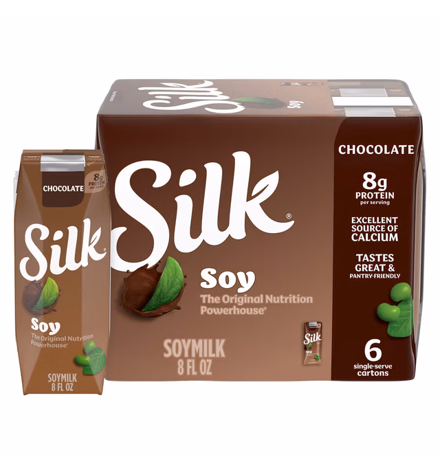 Silk Shelf Stable Non-Dairy Soy Milk