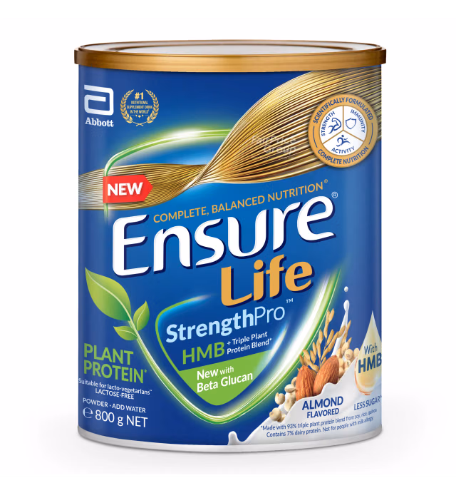 Abbott Ensure Life Plant Based Adult Milk Powder - Almond