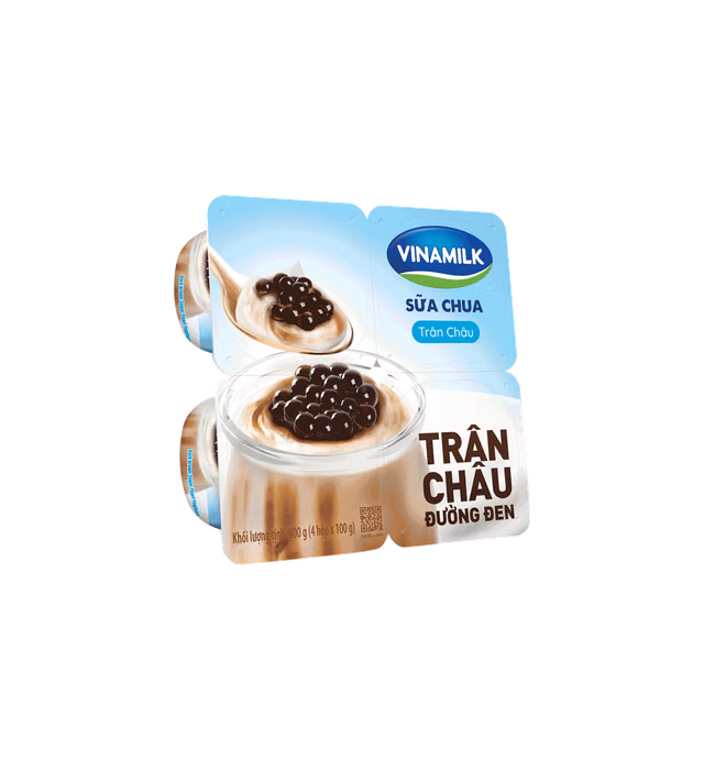 Dark Brown Sugar Pearl Yoghurt- Vinamilk
