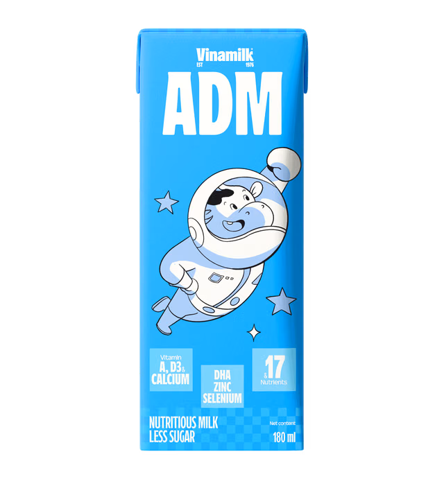 NUTRITIOUS MILK – LESS SUGAR – VINAMILK ADM