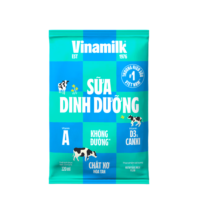 NUTRITIOUS MILK – PLAIN – VINAMILK